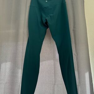lululemon athletica Dark Green Align High Rise Pant 28 inch
